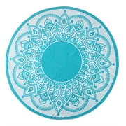 Impressions Cotton Modern Round Beach Towel
