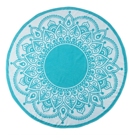 Impressions Cotton Modern Round Beach Towel