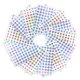 thumbnail image 1 of 20 Pack Self Adhesive Numbered Stickers for Easy Organization at Home, Office, Classroom, and Sports Events, 1 of 4