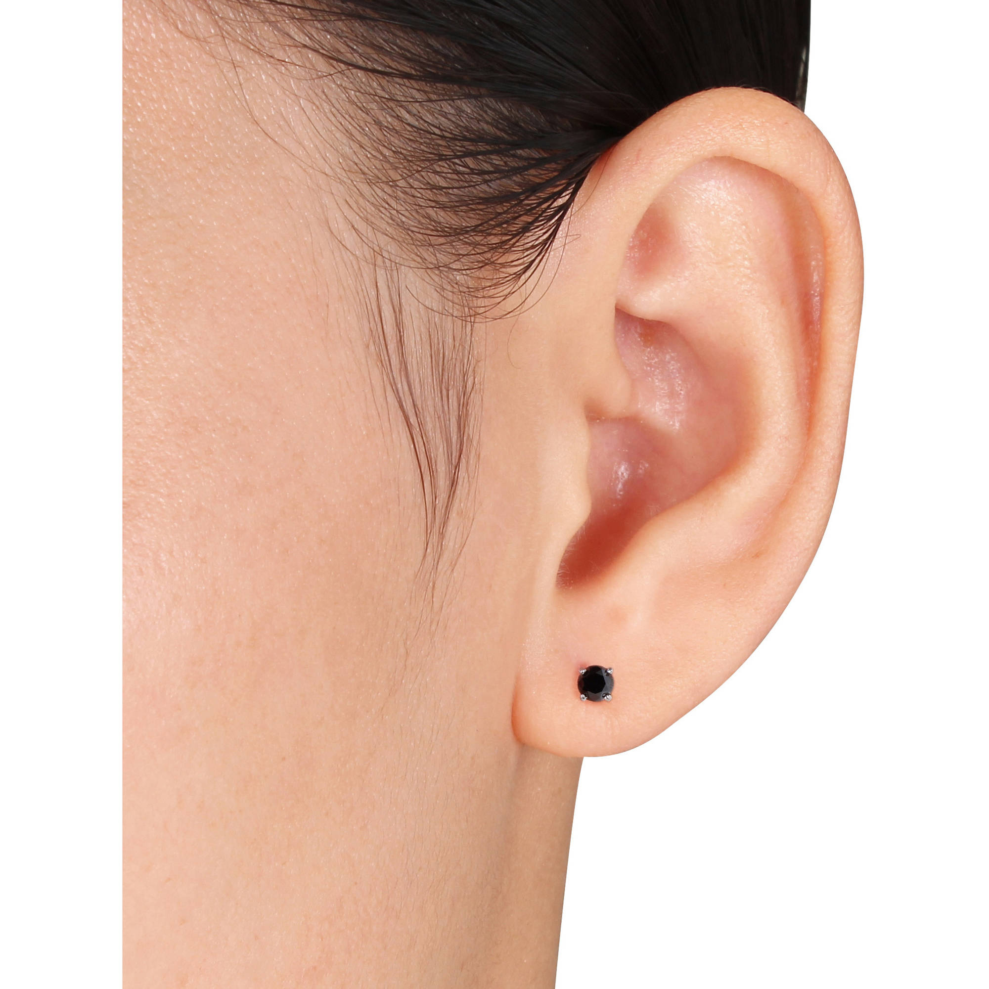Everly Women's Diamond and 14k White Gold Earrings