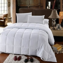 Luxurious Full / Queen Size All Season Down Alternative Comforter Box Stitched
