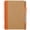 Orange, variant on Kitecy Lined Journal And Pen Set A5 Notebook with Pen And Holder 60 Sheets/120 Pages College Ruled Lay Flat Spiral Journal for Work, Meeting, Diary And Business, Black