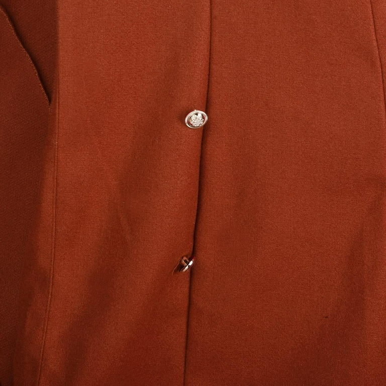 Burnt orange deals fuzzy jacket