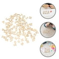 thumbnail image 5 of MRLESS 300pcs Unpainted Wood Alphabet Letters DIY Craft Uppercase Blank Letters for Homemade Art Projects, Wall Decor, Painting Boards, 5 of 8