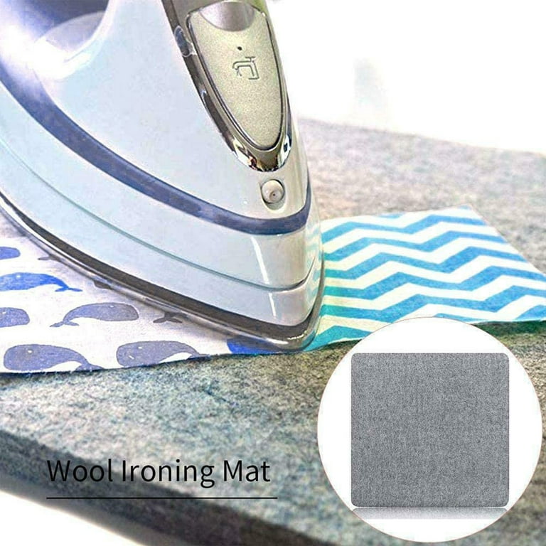 Heldig Ironing Mat Portable Travel Ironing Blanket Thickened Heat Resistant  Ironing Pad for Washing Machine Dryer Tabletop Countertop Small Ironing
