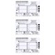 thumbnail image 1 of 3X Regla de ECG de 7 Pasos, Regla de ECG de 7 Pasos para Interpretación de ECG/EKG, Herramienta Rápida y Veloz de Análisis y Medición Cardíaca, 1 of 5