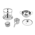 thumbnail image 3 of Portable Stainless Steel Pot Camping Alcohol Stove Burning Outdoor Picnic BBQ, 3 of 16