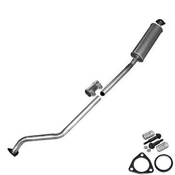 Direct Fit Exhaust Resonator Pipe for 2002–2005 Honda Civic & 2002–2006 Acura RSX 2.0L – OEM-Style Automotive Replacement