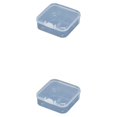 thumbnail image 3 of Bearachild Pack of 12 Storage Box Multipurpose Container Clean Stackable Organizer Small with Case Plastics Waterproof Lid Bin Easily Transparente 5.4*5.4*2 CM 2Conjunto, 3 of 6