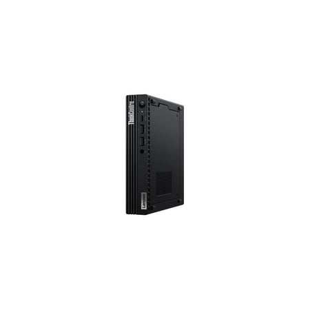 UPC: 0196803311297 | Lenovo ThinkCentre M90q Gen 3 11U5005JUS Desktop Computer – Intel Core i5 12th Gen i5-12500 Hexa-core (6 Core) 3 GHz – 8 GB RAM DDR5 SDRAM – 256 GB M.2 PCI Express NVMe 4.0 x4 SSD – Tiny – Black – Int