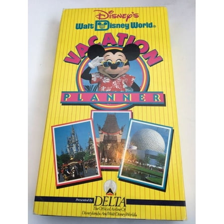 1993 Walt Disney World Vacation Planner VHS-TESTED-FAST SHIP-COLLECTIBLE (Best Disney Planning App)