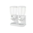 thumbnail image 5 of Double Food Dispenser Two 2L Canister Dry Food Dispenser Cereal Distributor Kitchen Countertop Storage Container for Candy Nut Grain Granola Snack attractively, 5 of 7