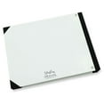 thumbnail image 4 of Darling Souvenir White Floral Frame Wedding Guest Book Hardbound Guest Sign-In Book Guest Registry Guestbook-9 x 12 Inches, 4 of 5