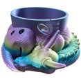 thumbnail image 1 of Fantasy Dragon Egg Yarn Bowl Ganchos Ganchillo Organizador Almacenamiento Hilo (arco Iris), 1 of 9
