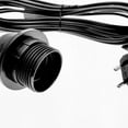 thumbnail image 4 of Base con interruptor TG1011-350B - Base E27 negra con cable de alimentación de 3,5 m Interruptor de anillo a rosca - Lámpara colgante, 4 of 4
