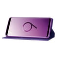 thumbnail image 5 of Samsung Galaxy S9 Plus Wallet Case, Dteck Bling Slim PU Leather Magnetic Flip Folio Stand Case Cover Built-in One Card Holder For Samsung Galaxy S9+, Purple, 5 of 6