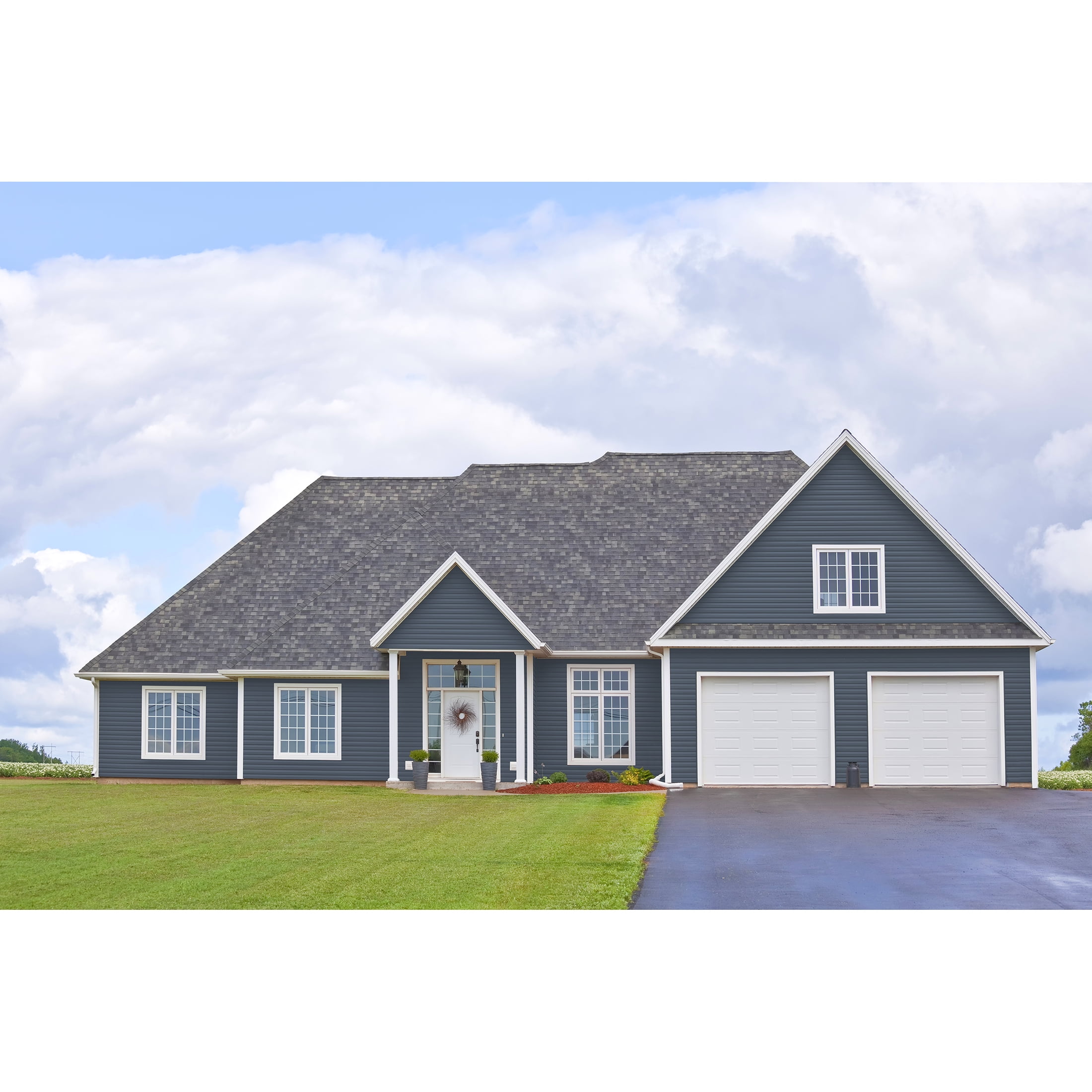 Clean Slate, Rust-Oleum Studio Color Paint + Primer Exterior Satin, Gallon