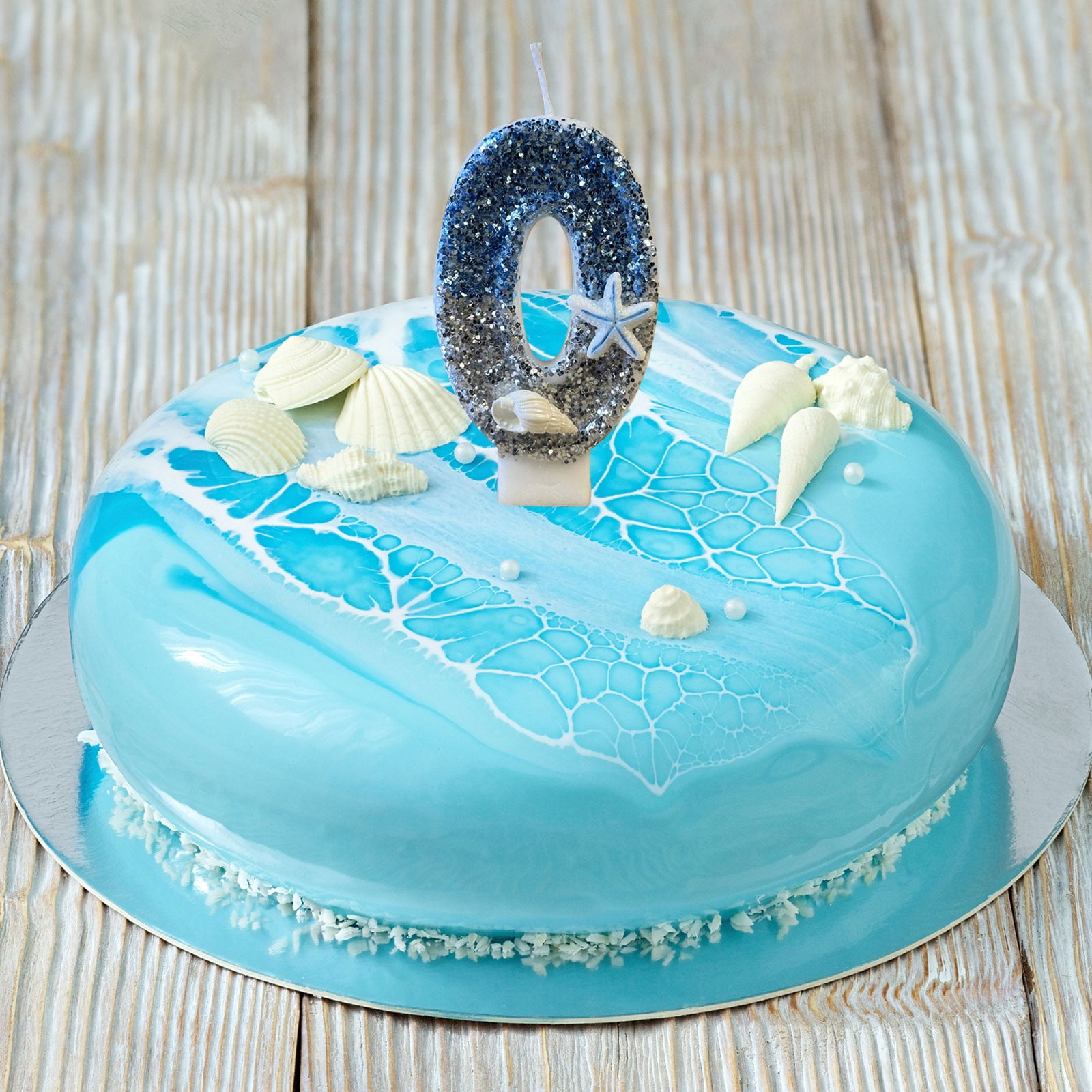 Dvkptbk Bougies D'Anniversaire 0-9, Bougies à Thème Neige Blanches Et Bleues Décorations De Gâteau Pour Adultes Anniversaire Mariage Anniversaire Fournitures De Fête (4