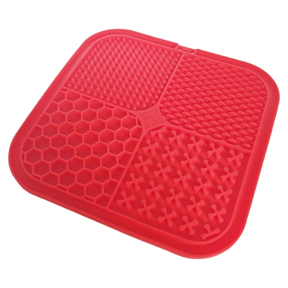 Silicone Licking Pad For Dogs Cats Encourages Slow Eating Rules Secures On Smooth Surfaces Cleanups