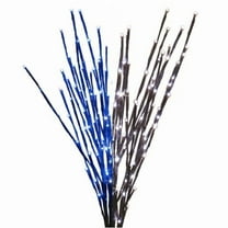 Celebrations LED Blue/Pure White Light Burst 32 in. Pathway Decor