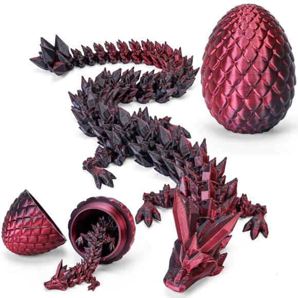 Dragon Toy TBOLINE 12 huevos de dragón impresos en 3D para niños y adolescentes