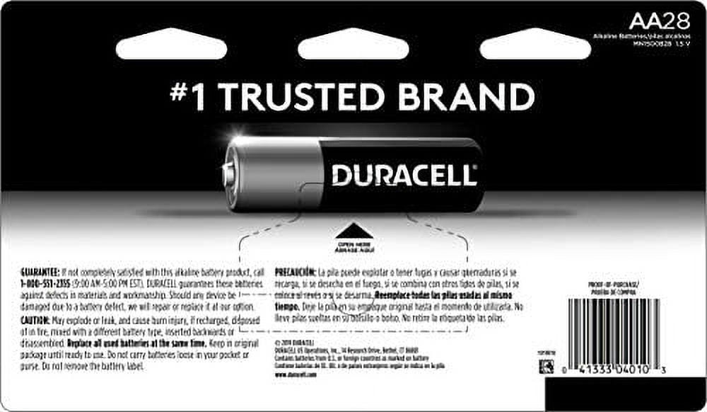 Duracell 2-Piece Durable AA Alkaline Battery Set Black and Copper 37311 /  37002, Batteries, Batteries, Electrical, Tools & Hardware, All Brands