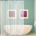 thumbnail image 2 of Shower Curtain Liner, Clear Shower Curtain Liner, Plastic Shower Liner Clear, Premium PEVA Shower Curtain Liner, Waterproof Cute Lightweight Standard Size Bathroom Curtains - Clear, 70.87x78.7", 2 of 9