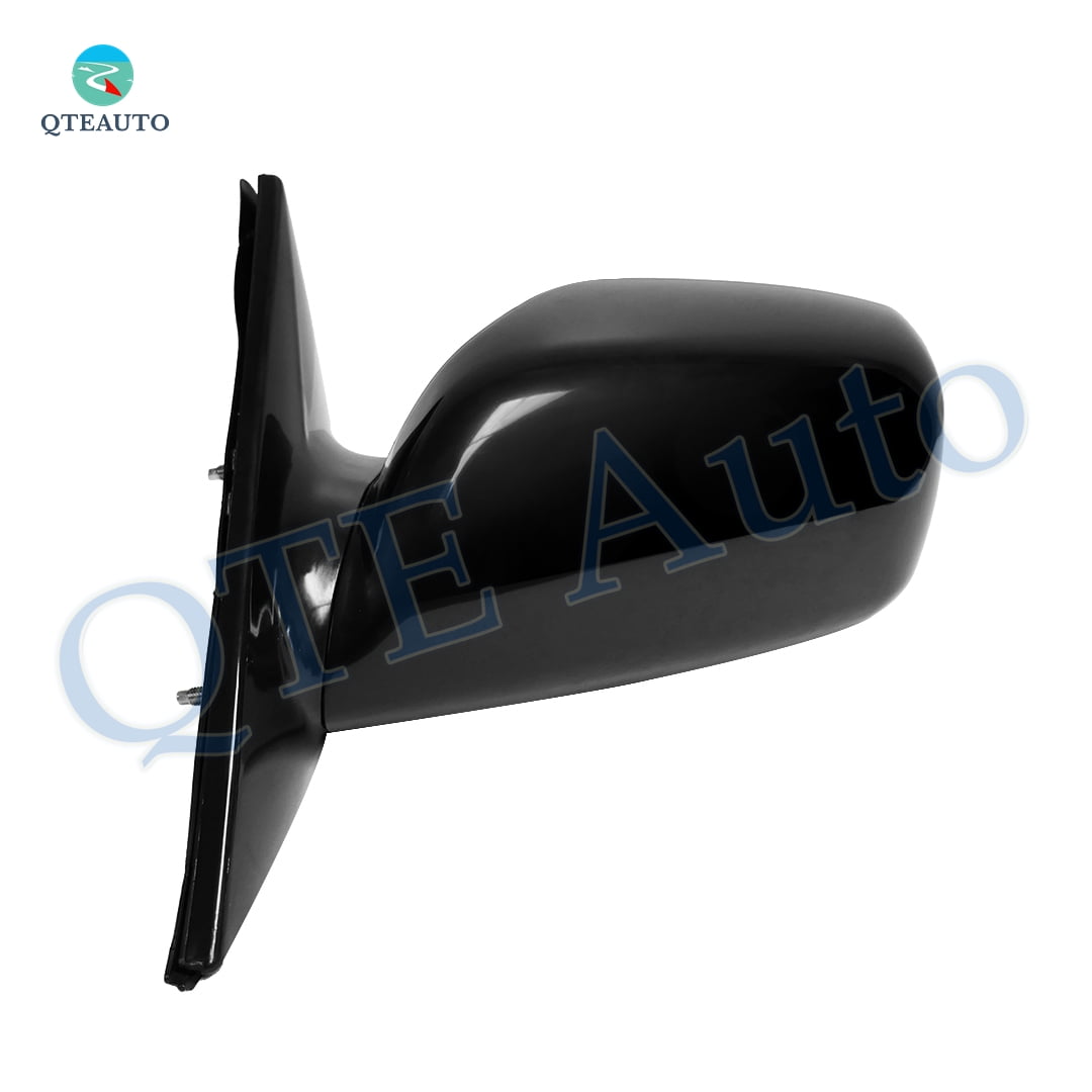 Left Driver Side Power Heated Nonfolding Usa Built View Mirror Chrome/Flat Black Smooth 5H5P For 2002-2006 Toyota Camry