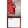 thumbnail image 2 of Kansas City Chiefs Patrick Mahomes: 2020 12x12 Player Wall Calendar (Other), 2 of 2