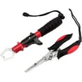 thumbnail image 5 of HJQEQVD Pliers for Fishing Stainless Steel Fishing Pliers | Stainless Steel Hook Remover Fishing Tackle Equipment and Gear Multifunctional Fishing Tools for Ice Fishing Fly Red & One Size, 5 of 5