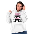 thumbnail image 5 of Squeeze With Five Saves Lives Hoodie Sweatshirt Women Brisco Brands L, 5 of 6