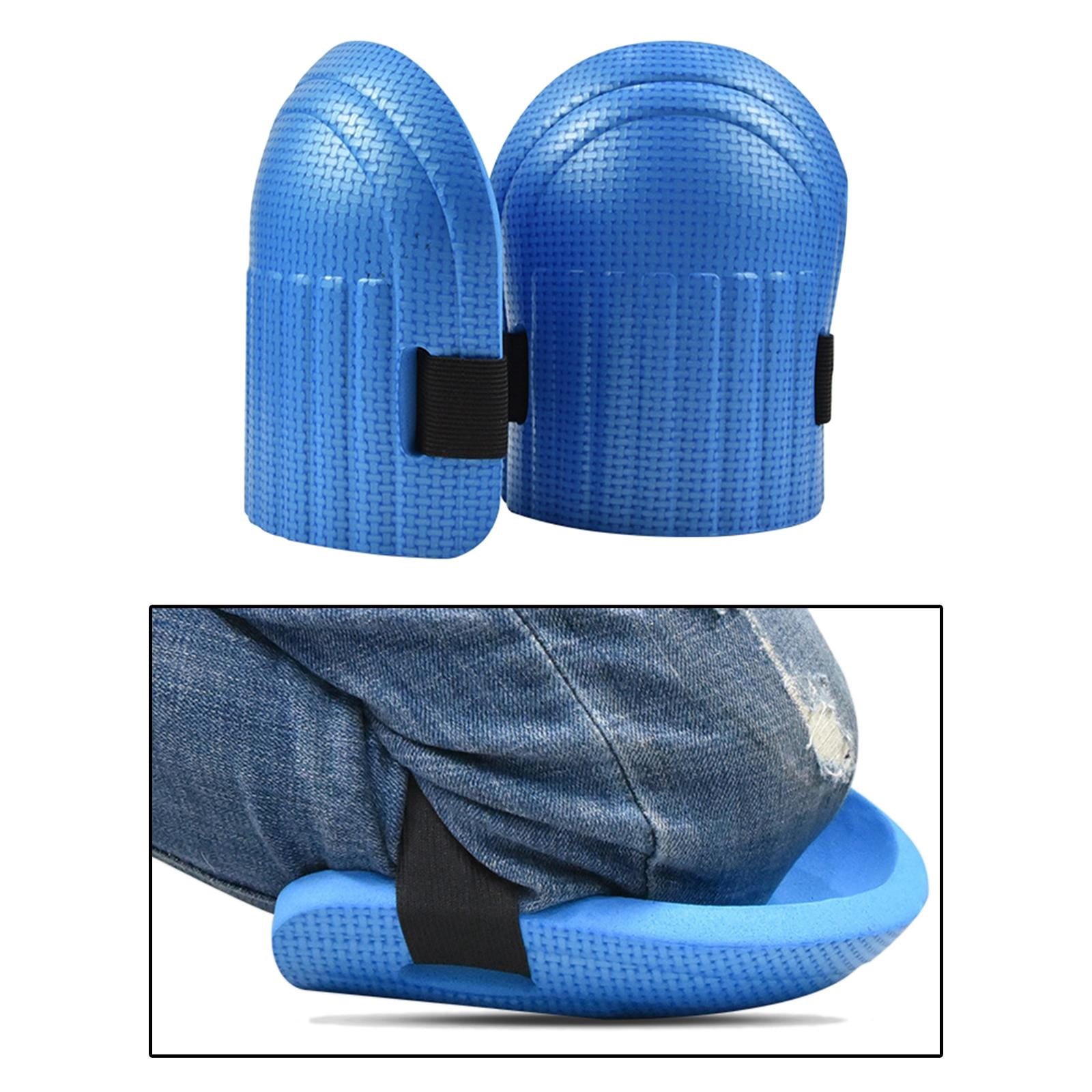 SunniMix 5xGardening Knee Pads EVA Foam Cushion Kneepads Soft Inner Liner Professional Blue 5 Pcs