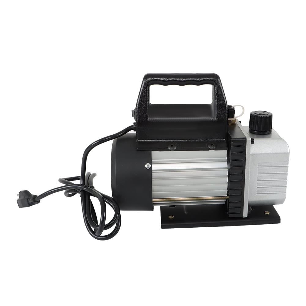 findmall 3 CFM 5PA 1720 RPM Air Vacuum Pump with HVAC R134A AC Gauge Set Complete Kit