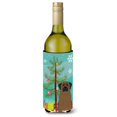 thumbnail image 1 of "Treasures BB4209LITERK Merry Christmas Tree Bullmastiff Botella Bebida Aislante Hugger, 750ml, Multicolor" Caroline's Treasures BB4209LITERK, 1 of 1