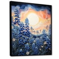 thumbnail image 2 of Designart "Blissful Bluebonnet Blooms III" Floral & Botanical Floater Framed Wall Decor, 2 of 7