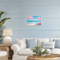thumbnail image 3 of Stupell Industries Coastal Pink Paradise Beach Umbrellas White Framed Giclee Art, 18 x 12, by LSR Design Studio, 3 of 7