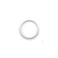thumbnail image 2 of 14k White Gold 3mm Tapered Polished Band - Size 8, 2 of 2