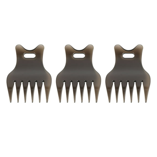 Peine de dientes grande, peine doblador de 3 piezas Peine de peinado duradero Peine ancho El mejor de su clase