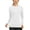White, variant on Women's Long Sleeve UPF 50+ UV Sun Protection Shirts Rash Guard Swim T-Shirt/Hoodie Quick Dry for Outdoor Hiking