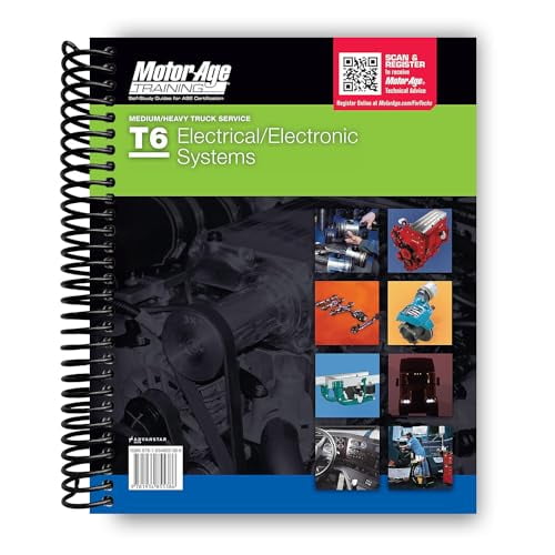 Pre-Owned ASE T6 Test Prep: Electrical/Electronic Systems (Motor Age Training), 9781934855386, 1934855383, Paperback,
