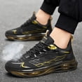 thumbnail image 2 of Men'S Women'S Walking Shoes Hands-Free Support Wide Toe Box Comfort Nurse Orthopedic Mesh Sneakers, 2 of 9