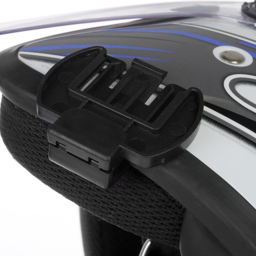 Helmet Headset Mic Speaker+Clips for V6 Motorcycle Bluetooth Interphone Intercom