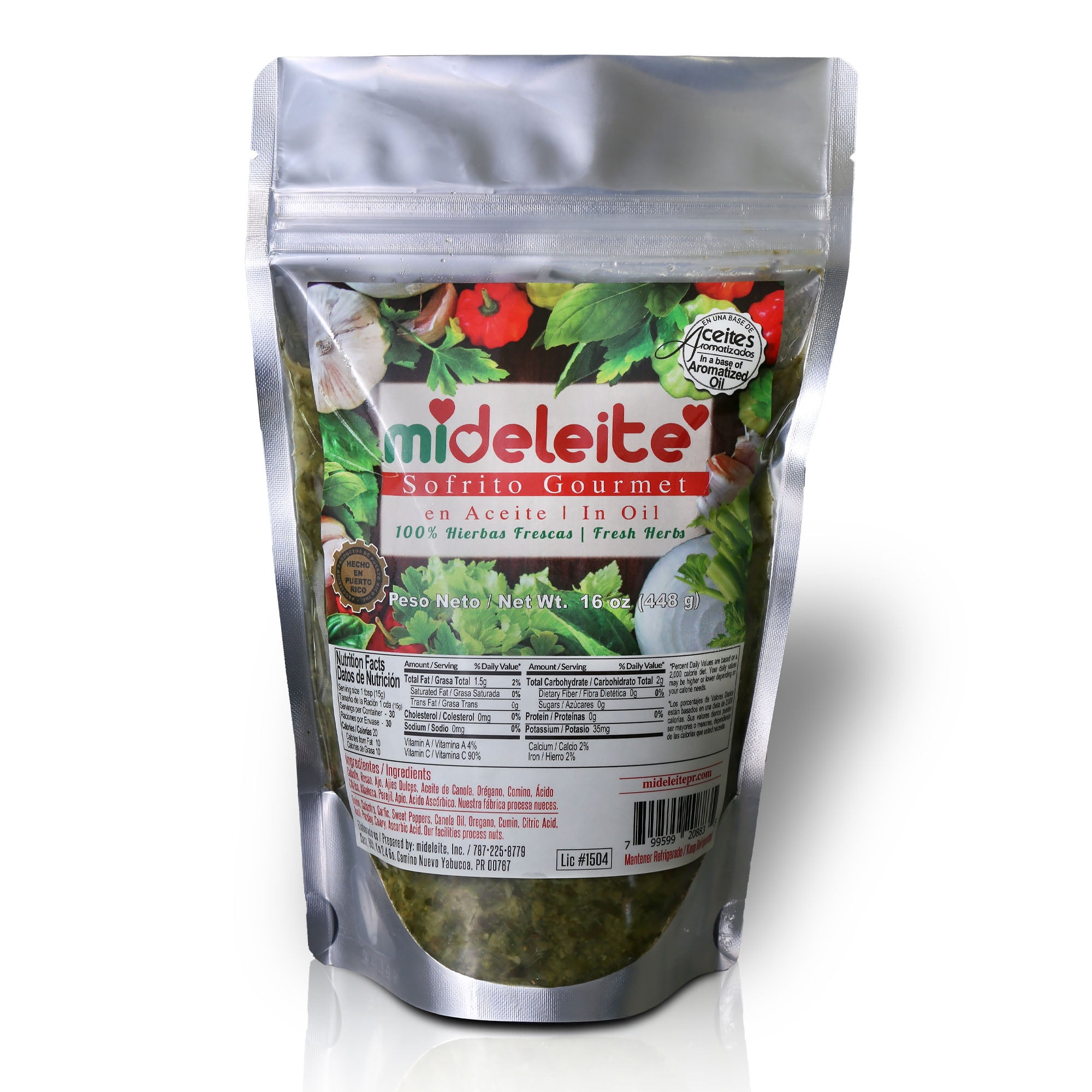 Mi Deleite Sofrito Gourmet Fresh, 16 Oz