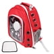 thumbnail image 3 of Mochila Para Perros, Mochila Ergonómica Antideslizante Para Mascotas, Espuma Elástica Tridimensional Para Actividades Al Aire Libre Para Viajes Cergrey Cat Backpack, 3 of 8