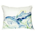 thumbnail image 3 of Betsy's Dolphins No Cord Pillow 16x20, 3 of 3