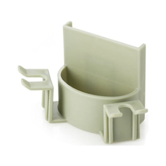 Injueey Soporte para cepillos de Organización Universal Simple Interior Plástico Montado en la pared Estante para de Organizador de Juegos de accesorios de baño Verde