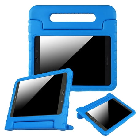 Samsung Galaxy Tab A 8.0 Inch SM-T350 Tablet Kiddie Case - Fintie Lightweight Shock Proof Handle Stand Cover, Blue