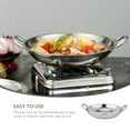 thumbnail image 2 of LOLIPPYY Stainless Steel Cooking Pot for Home Kitchen Wok 1 Piece, 2 of 10