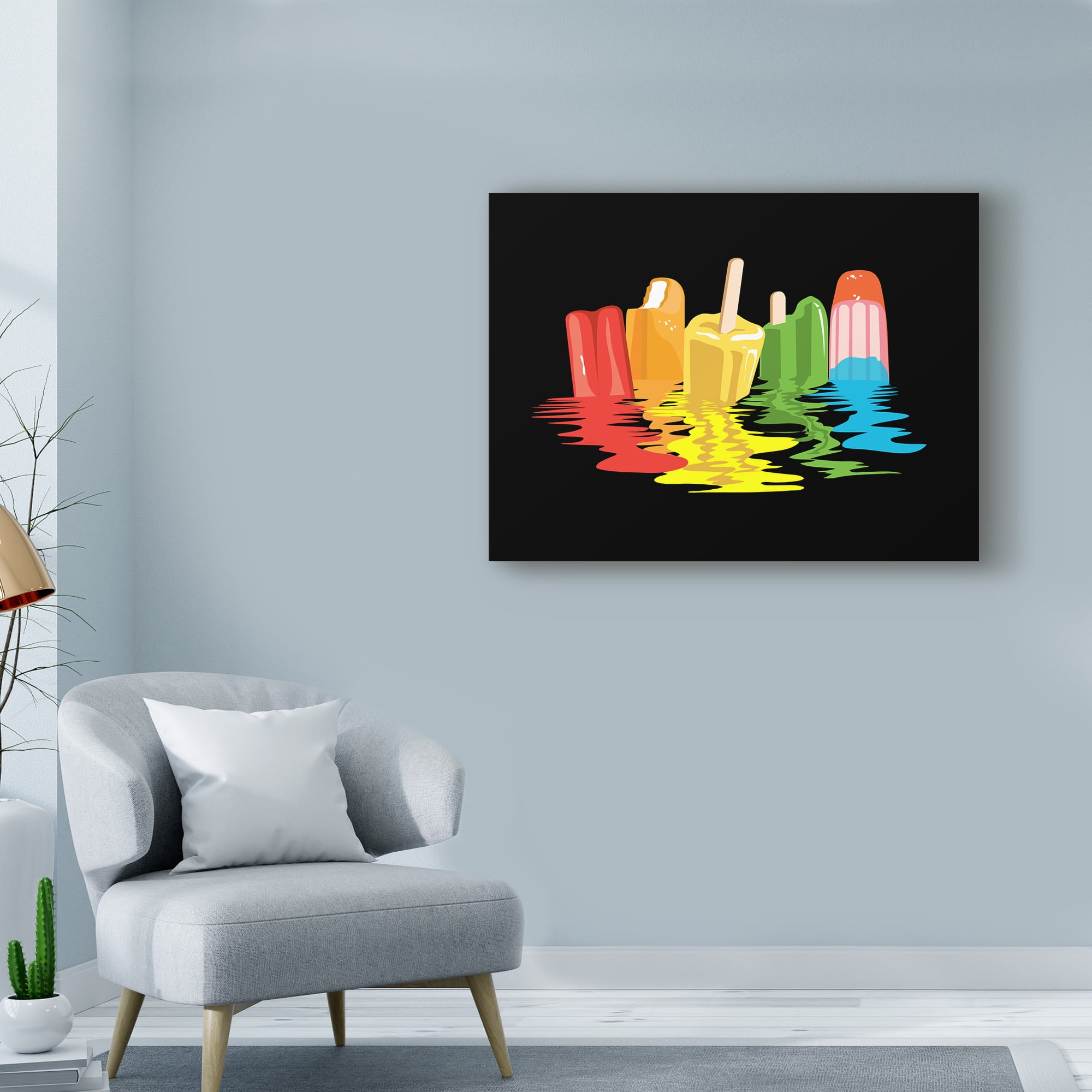 Trademark Fine Art 'Melted Summer Dreams' Canvas Art by Rachel Caldwell