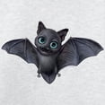 thumbnail image 3 of CafePress - PD Moreno's Halloween Bat - Kids Sweatshirt, Youth Crew Neck Sweatshirt, 3 of 4